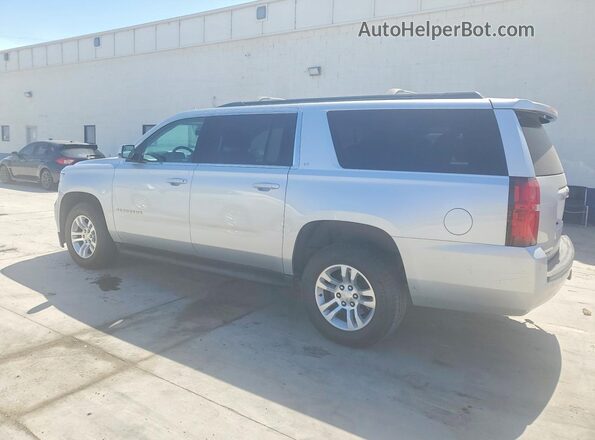 1GNSKHKC9JR214322 2018 CHEVROLET SUBURBAN Silver Tył lewy