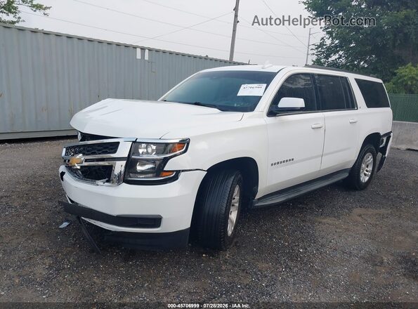 1GNSKHKC9JR232559 2018 CHEVROLET SUBURBAN White Առջևի ձախ երեք քառորդ տեսարան