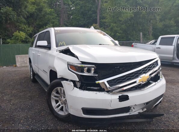1GNSKHKC9JR232559 2018 CHEVROLET SUBURBAN White Դիմացի տեսք
