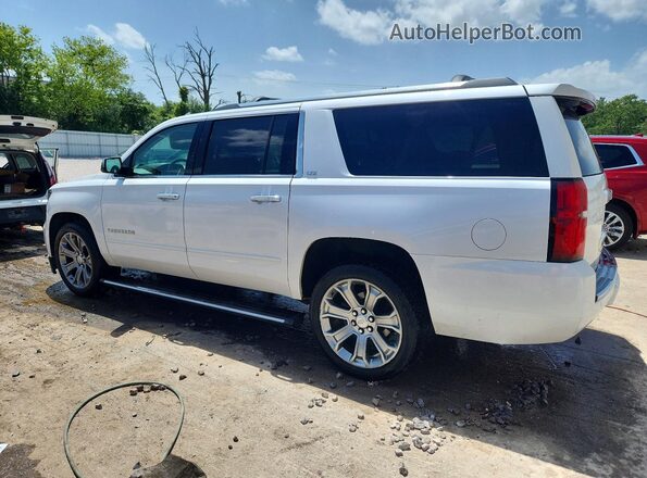 1GNSKJKC0GR344909 2016 CHEVROLET SUBURBAN Белый Задняя левая четверть