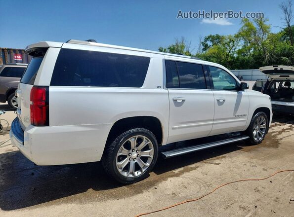1GNSKJKC0GR344909 2016 CHEVROLET SUBURBAN Белый Задняя правая четверть
