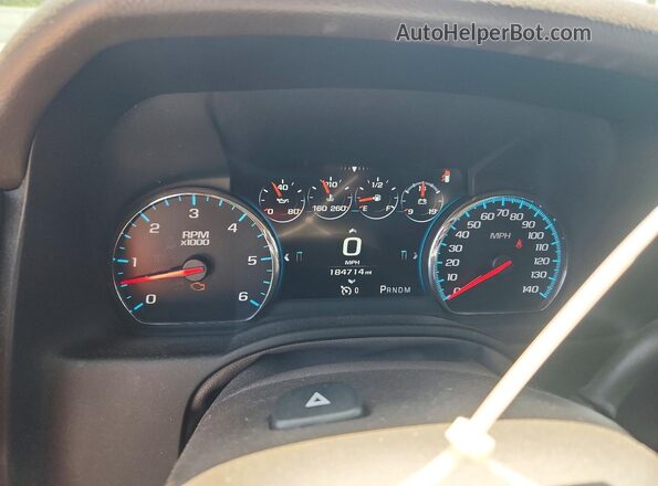 1GNSKJKC0GR344909 2016 CHEVROLET SUBURBAN Белый Вид щитка приборов