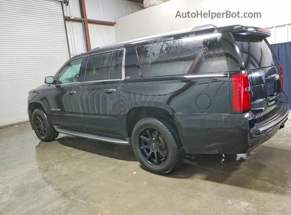 1GNSKJKC2GR103546 2016 CHEVROLET SUBURBAN Black უკანა მარცხენა