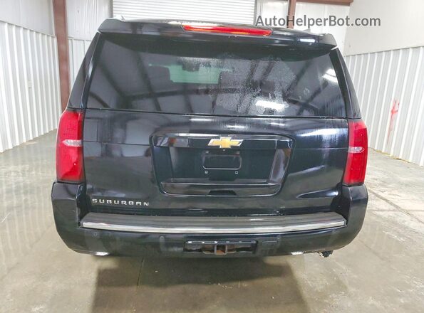 1GNSKJKC2GR103546 2016 CHEVROLET SUBURBAN Black უკანა ხედი