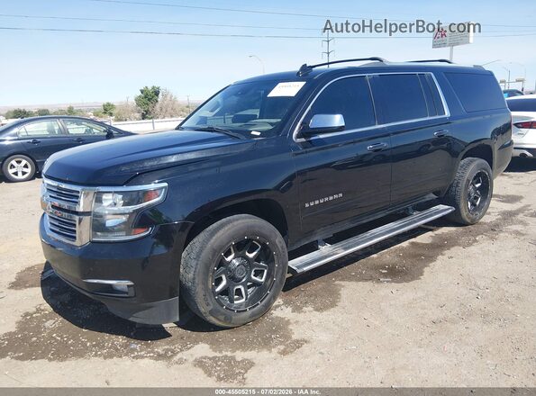 1GNSKJKC2LR149825 2020 CHEVROLET SUBURBAN Black Передня ліва чверть