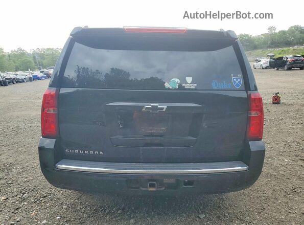 1GNSKJKC3GR232105 2016 CHEVROLET SUBURBAN Black უკანა ხედი