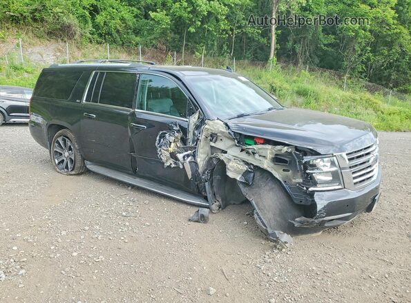 1GNSKJKC3GR232105 2016 CHEVROLET SUBURBAN Black წინა მარჯვენა