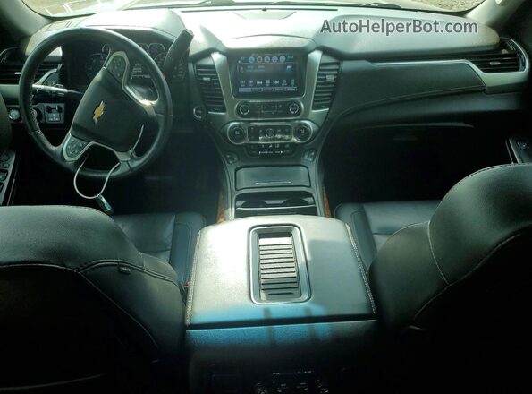 1GNSKJKC3GR232105 2016 CHEVROLET SUBURBAN Black წინა პანელის ხედი