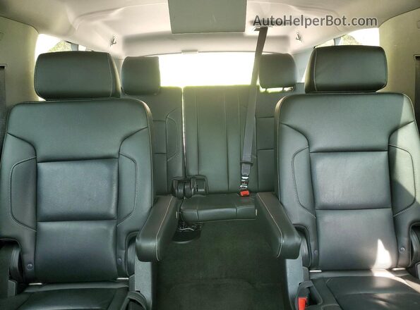 1GNSKJKC3GR232105 2016 CHEVROLET SUBURBAN Black უკანა სავარძლების ხედი