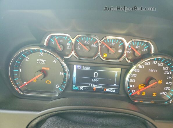 1GNSKJKC3GR232105 2016 CHEVROLET SUBURBAN Black ხელსაწყოთა პანელის ხედი