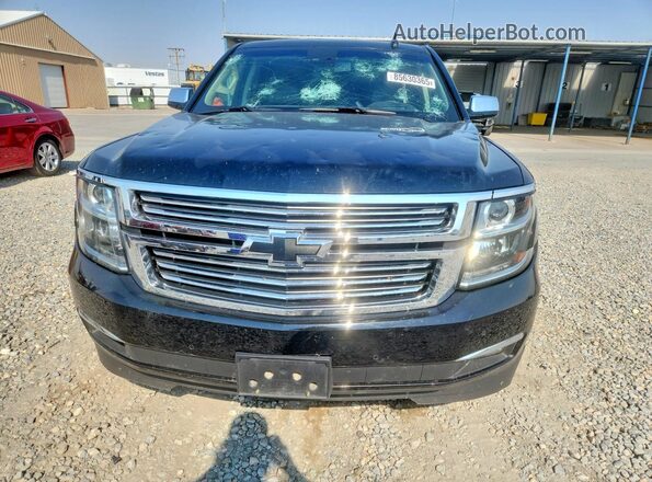 1GNSKJKC3JR320773 2018 CHEVROLET SUBURBAN Black წინა ხედი