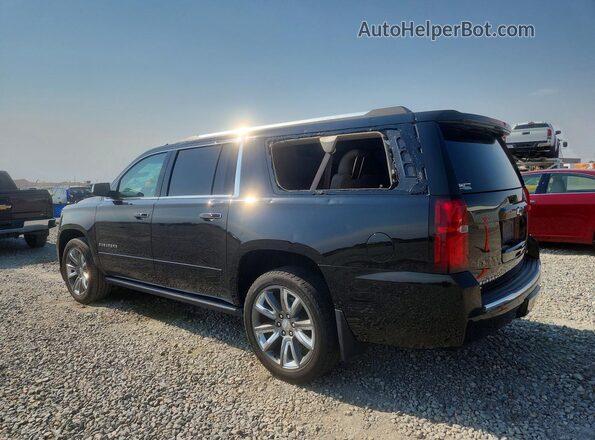 1GNSKJKC3JR320773 2018 CHEVROLET SUBURBAN Black უკანა მარცხენა