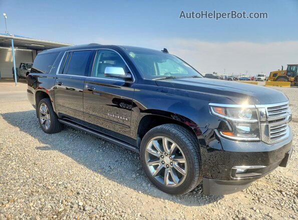 1GNSKJKC3JR320773 2018 CHEVROLET SUBURBAN Black წინა მარჯვენა