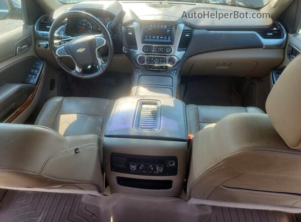 1GNSKJKC3JR320773 2018 CHEVROLET SUBURBAN Black წინა პანელის ხედი