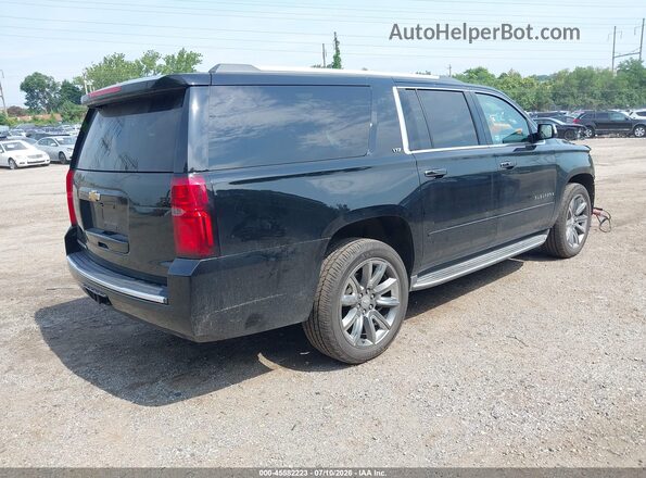 1GNSKJKC6GR174281 2016 CHEVROLET SUBURBAN Black Задня права чверть