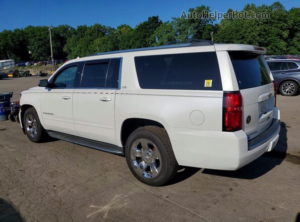 1GNSKJKC7GR224220 2016 CHEVROLET SUBURBAN White Trasero izquierdo