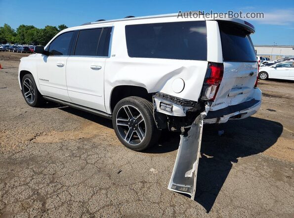 1GNSKJKCXGR425450 2016 CHEVROLET SUBURBAN Белый Задняя левая четверть