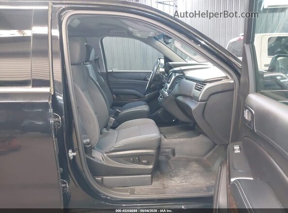 1GNSKKEC0JR330484 2018 CHEVROLET SUBURBAN Black Widok wnętrza z przodu