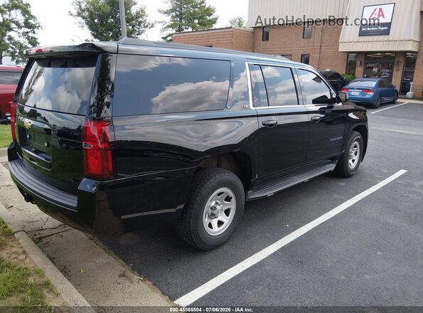 1GNSKKEC3GR331024 2016 CHEVROLET SUBURBAN Black Tył prawy