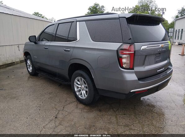 1GNSKLED0NR226162 2022 CHEVROLET TAHOE Silver Задня ліва чверть
