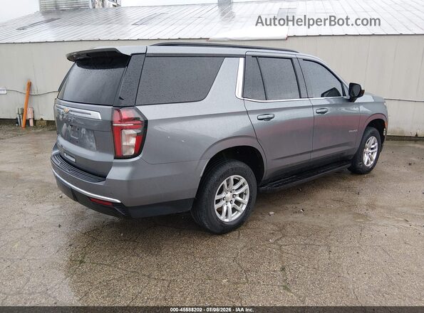 1GNSKLED0NR226162 2022 CHEVROLET TAHOE Silver Задня права чверть