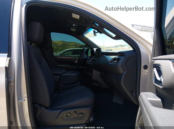 1GNSKLED0NR230700 2022 CHEVROLET TAHOE Champagne Front interior view