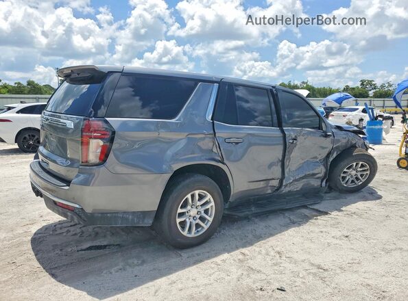 1GNSKLED2MR320753 2021 CHEVROLET TAHOE Gray უკანა მარჯვენა