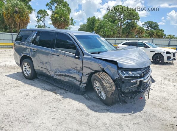 1GNSKLED2MR320753 2021 CHEVROLET TAHOE Gray წინა მარჯვენა