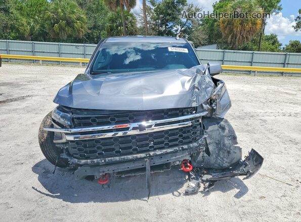 1GNSKLED2MR320753 2021 CHEVROLET TAHOE Gray წინა ხედი