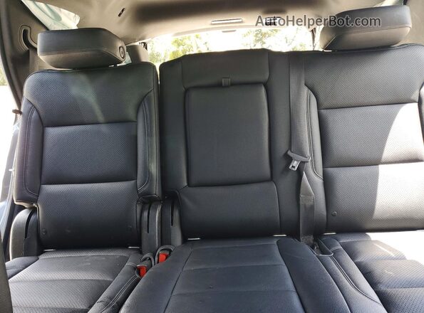 1GNSKLED2MR320753 2021 CHEVROLET TAHOE Gray უკანა სავარძლების ხედი