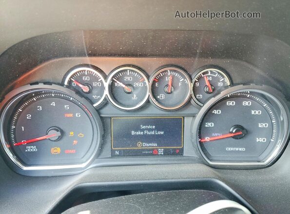 1GNSKLED2MR320753 2021 CHEVROLET TAHOE Gray ხელსაწყოთა პანელის ხედი