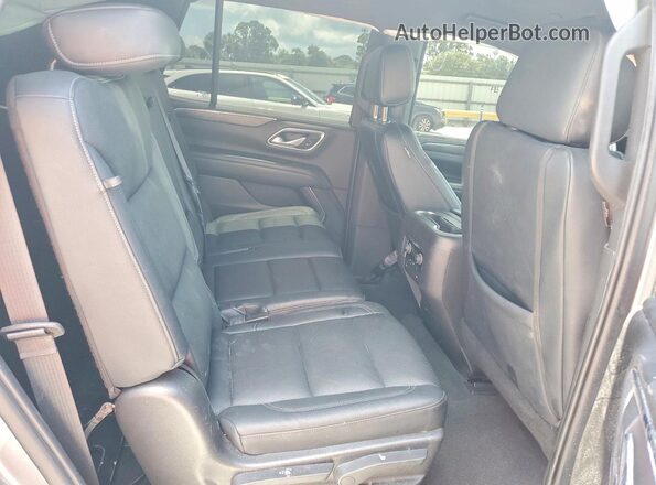 1GNSKLED2MR320753 2021 CHEVROLET TAHOE Gray უკანა სალონის ხედი