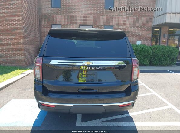 1GNSKLED2NR110705 2022 CHEVROLET TAHOE Black 