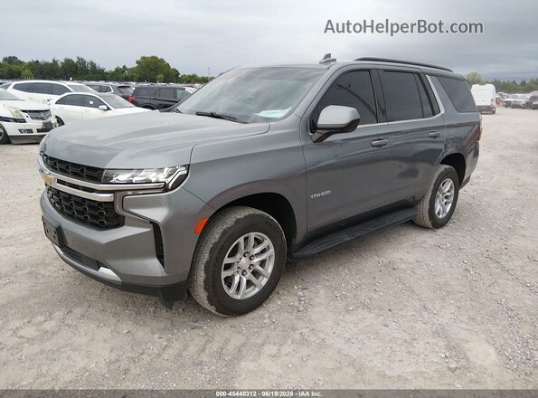1GNSKLED2NR236921 2022 CHEVROLET TAHOE Gray Przód lewy