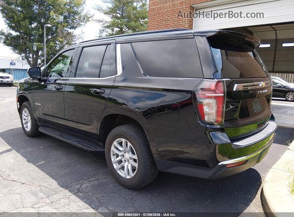 1GNSKLED3NR110194 2022 CHEVROLET TAHOE Black Հետևի ձախ