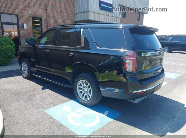 1GNSKLED4NR112648 2022 CHEVROLET TAHOE Black Rear left