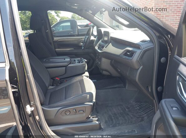 1GNSKLED4NR112648 2022 CHEVROLET TAHOE Black Front interior view