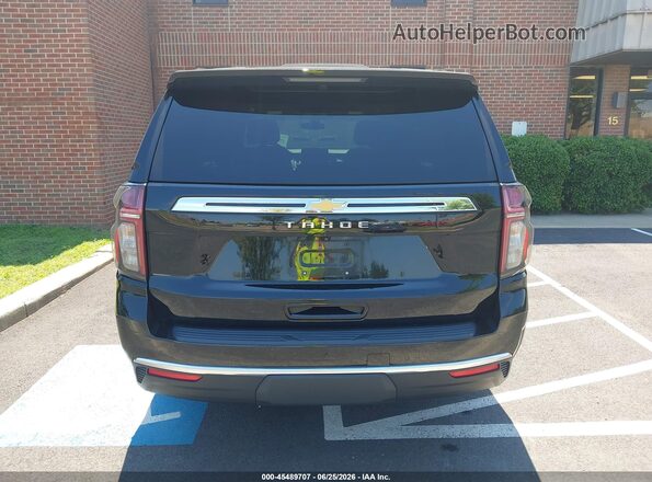 1GNSKLED4NR112648 2022 CHEVROLET TAHOE Black 