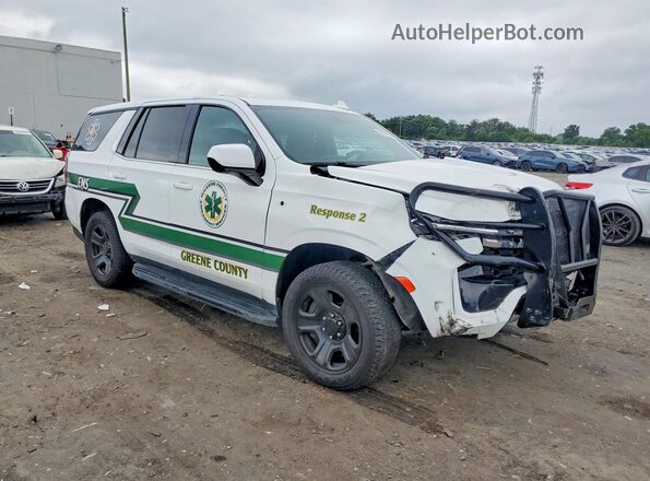 1GNSKLED6MR432343 2021 CHEVROLET TAHOE White Delantero derecho
