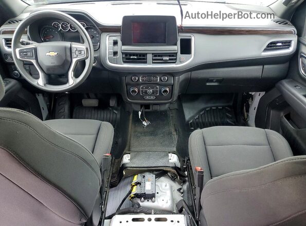 1GNSKLED6MR432343 2021 CHEVROLET TAHOE White Vista del salpicadero