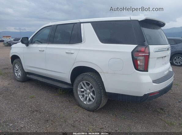 1GNSKLED6PR149249 2023 CHEVROLET TAHOE White უკანა მარცხენა