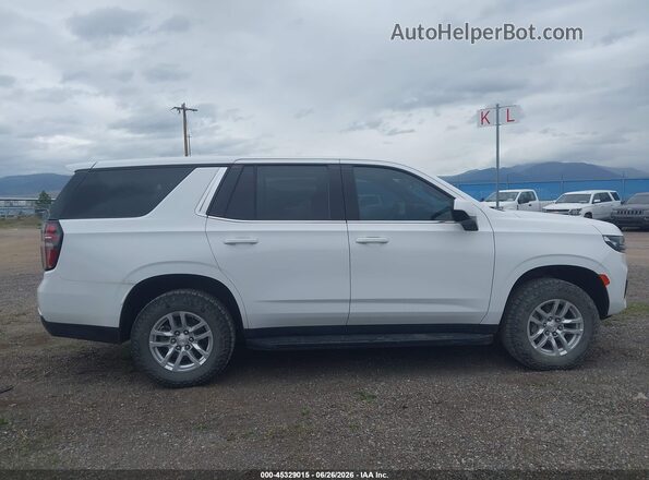 1GNSKLED6PR149249 2023 CHEVROLET TAHOE White 