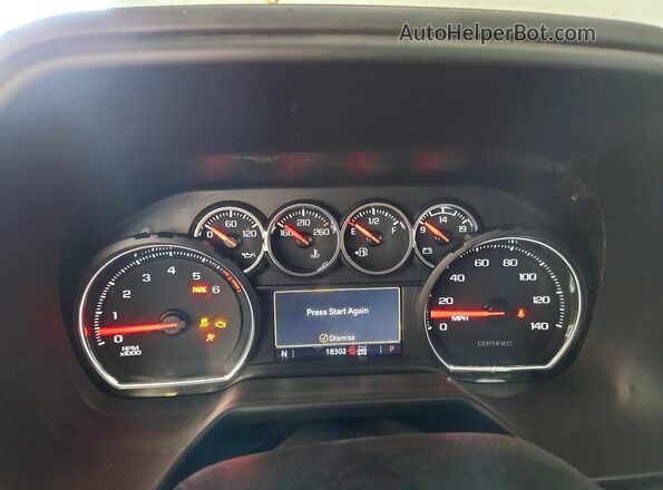 1GNSKLED8RR159803 2024 CHEVROLET TAHOE White ხელსაწყოთა პანელის ხედი