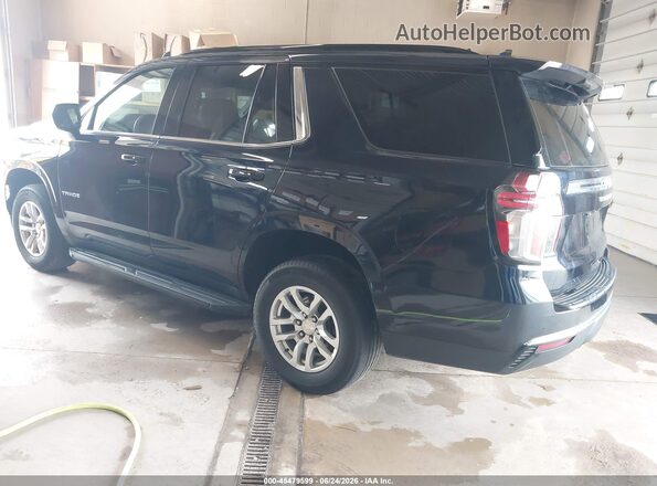 1GNSKLEDXPR153658 2023 CHEVROLET TAHOE Dark Blue Rear left
