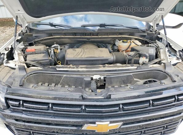 1GNSKNKD0MR398447 2021 CHEVROLET TAHOE Белый Вид подкапотного пространства