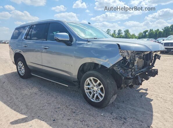 1GNSKNKD1PR331845 2023 CHEVROLET TAHOE Gray Front right