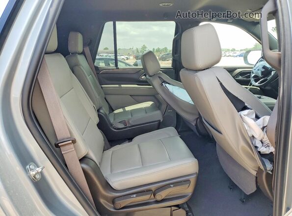 1GNSKNKD1PR331845 2023 CHEVROLET TAHOE Gray Rear interior view