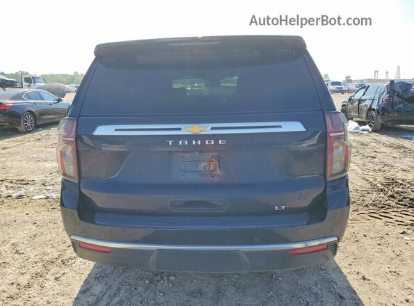 1GNSKNKD2PR246674 2023 CHEVROLET TAHOE Blue Հետևի տեսք
