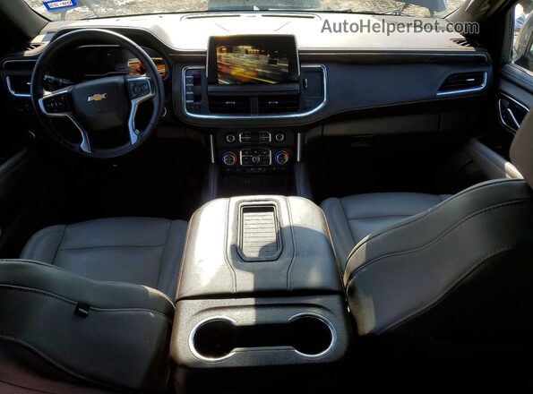 1GNSKNKD2PR246674 2023 CHEVROLET TAHOE Blue Առջևի վահանակի տեսք