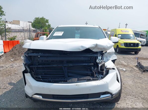 1GNSKNKD4MR314159 2021 CHEVROLET TAHOE White Widok z przodu